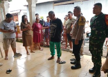 Bhabinkamtibmas Polsek Siantar Selatan Selesaikan Masalah Warganya Dengan Mediasi.