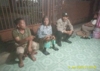 Polsek Siantar Marihat Tindak Lanjuti Aduan Masyatakat Melalui Call Center 110 Keributan Pasutri.