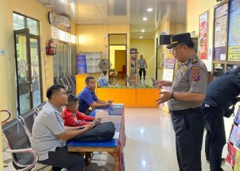 PS. Kasiwas Polres Pematangsiantar Laksanakan Pengecekan RTP & Pelayanan Publik.